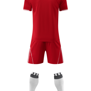 Football uniform set for the passionate football field