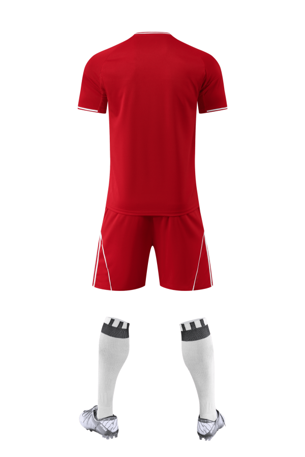 Football uniform set for the passionate football field