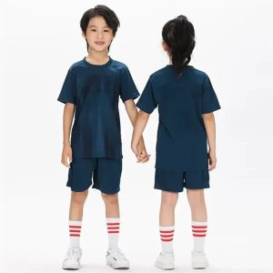 Children's casual sports navy blue suit