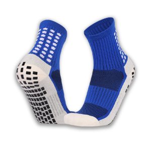 White professional anti-slip football socks
